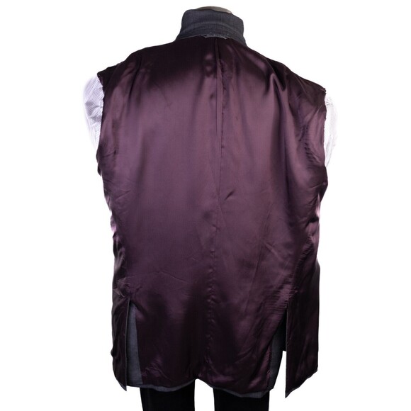 Savile Row Gray LORO PIANA blazer 100% WOOL jacket sport suit coat 48 L - Picture 14 of 16